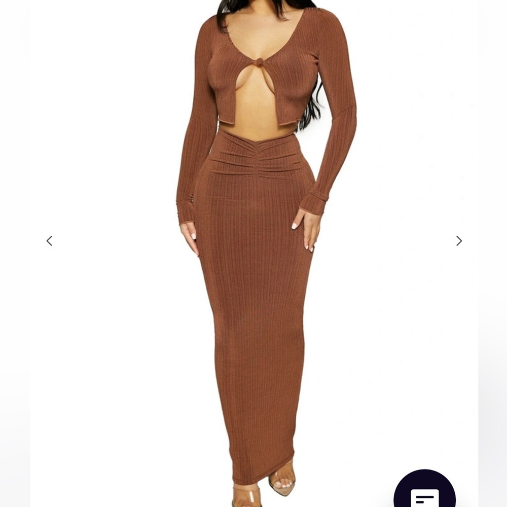 Naked Wardrobe Set. Top is a size small and skirt is a size medium.